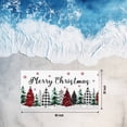 thumbnail image 4 of Buffalo Plaid Christmas Tree Beach Towels Blanket Soft&Absorbent Quick Dry Microfiber White Winter Snowflakes Pool Towels for Swimming ,Yoga, Sports, Gym, Camping,Large 30X60in,, 4 of 8