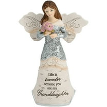 Pavilion Gift Company 82349 Granddaughter Angel Figurine, 5-1/2-Inch