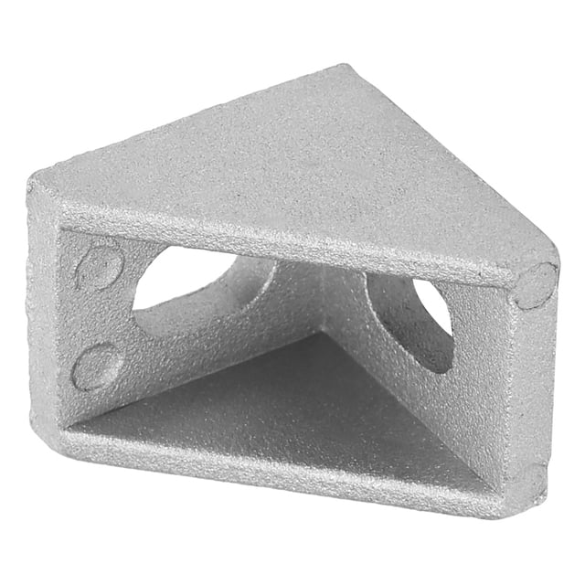 Soporte de Esquina de Perfil de Aluminio BuyWeek 30 Piezas 17 x 20 x 20 mm