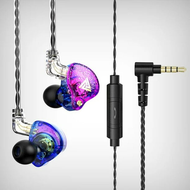 QKZ AK6 Pro Earphone Detachable Wired Headphones with Mic Noice