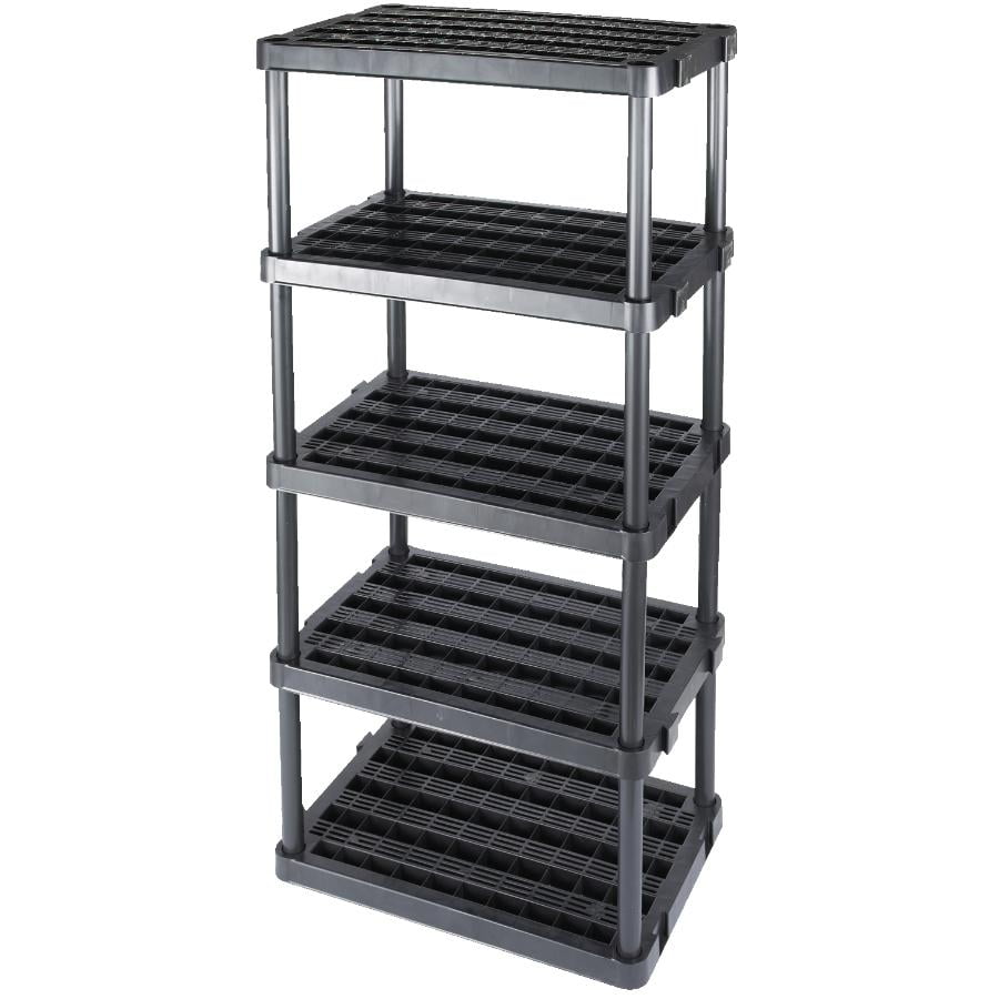 36 inch(s) x 24 inch(s) x 72 inch(s) 5 Shelf Extra Heavy Duty Black