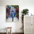 thumbnail image 4 of Cuadros Decorativos Pintura al óleo por números Hero Frameless Picture Craft Kit Home Living Room Decor Tmvgtek embutido en tela, 4 of 9