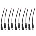 thumbnail image 2 of Durable Reliable Barrel Power Plug, Stable Practical Power Plug, Easy To Install Small Appliances Digital Products For LED Strip Light CCTV Camera, 2 of 8