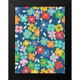 thumbnail image 2 of HUE and MI and Sangita 12x14 Black Modern Framed Museum Art Print Titled - Flowers, 2 of 5