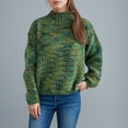 thumbnail image 5 of POROPL Women Sweaters Long Sleeve Crew Neck Sweater Casual Knitted Top Size S-L, 5 of 5