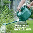 thumbnail image 5 of Watering Can 2 Gallon Plastic Watering Can Outdoor for Garden Flower Long Spout Water Can for Indoor Plants Gardening(Deep Green), 5 of 6