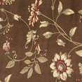 thumbnail image 5 of SAFAVIEH Lyndhurst Milo Floral Border Area Rug, Brown/Multi, 5'3" x 5'3" Round, 5 of 5