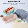 thumbnail image 3 of Shoreew Silicone Bread Loaf Pan Non-Stick Baking Mold Easy Release Rectangular Oven Pan Heat-Resistant Easy to Clean Cake Mold Pans for Home Kitchen Bakery Restaurant, 3 of 6