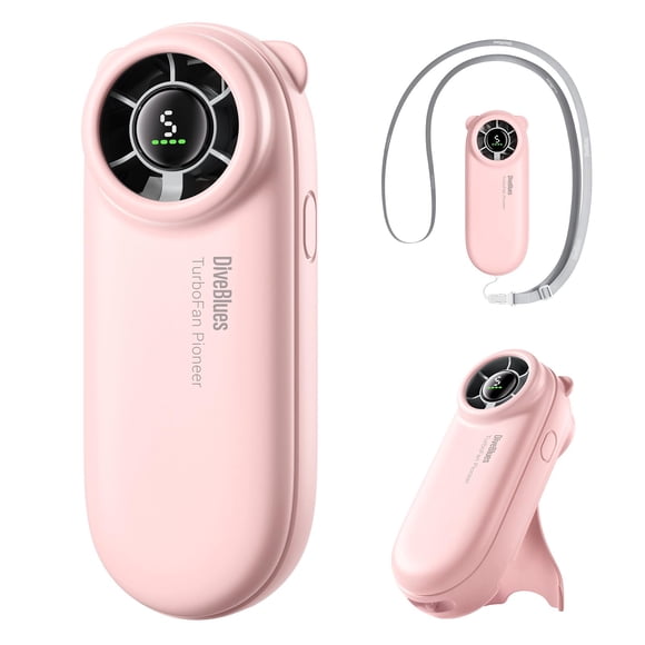 Turboventilador portátil Diveblues TurboBear 5 Gear Wind 2000 mAh