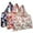 Vintage Bloom, variant on Wrapables Large Foldable Tote Nylon Reusable Grocery Bag, 3 Pack, Cacti & Chrysanthemums