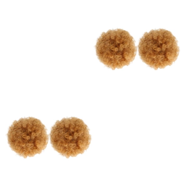 Vogacara Extensión de moño afro manejable y hermosa para cabello natural para mujeres a la moda Chemical Type6 NO6