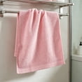 thumbnail image 5 of Hyknon Soft Cotton Hand Towels, Super Absorbent Lint-Free Face Towels, Lightweight Quick Dry Bath Towels, Reversible Washcloths for Bathroom Kitchen Beach Gym Spa, Red, 13x29", 5 of 7