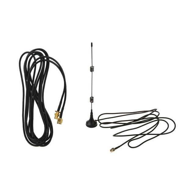 WiFi WAN Router Wi-Fi Antenna Extension Cable RP-SMA & WiFi Antenna Booster 7DBi 2.4GHz for Wireless LAN WLAN