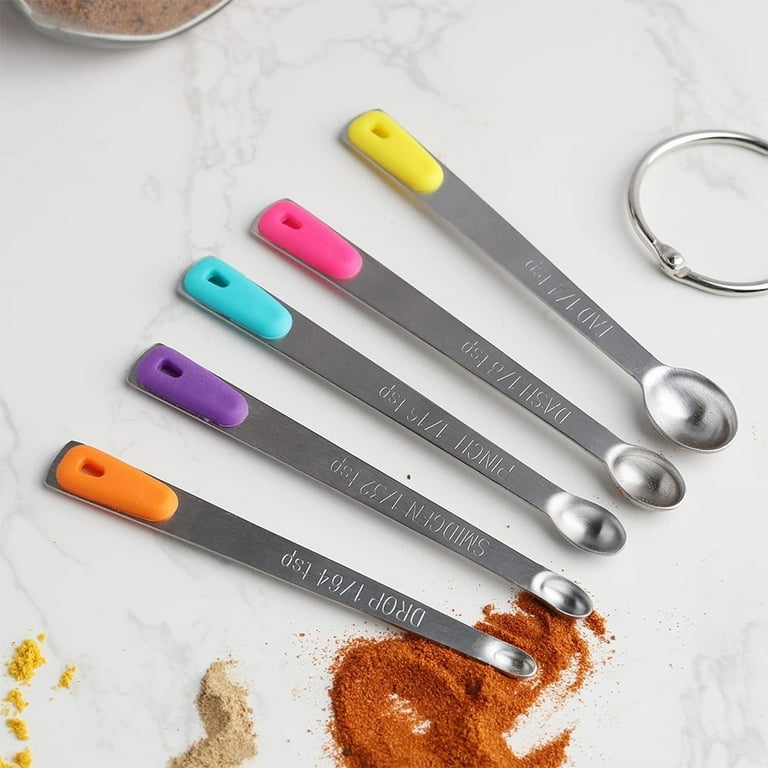 BERYLER® 1/64 Teaspoon(1/64 Tsp | 0.083 mL | 0.083 cc | Drop) Single  Measuring Spoon, Small Measuring Spoon Only, Individual Tiny Measuring  Spoons