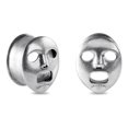 thumbnail image 1 of Expansor De Túnel De Acero Diseño Máscara Piercing De Orejas, 1 of 6