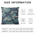 thumbnail image 5 of Qinduosi Throw Pillow Cover Seamless Pattern Decorative Square Pillow Case for Home Bedroom Living Room Cushion Cover Inch, 5 of 5
