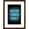 thumbnail image 2 of Good Vibes Only  Blue Neon, Framed Art Print Wall Art Sold by Art.Com, 2 of 5
