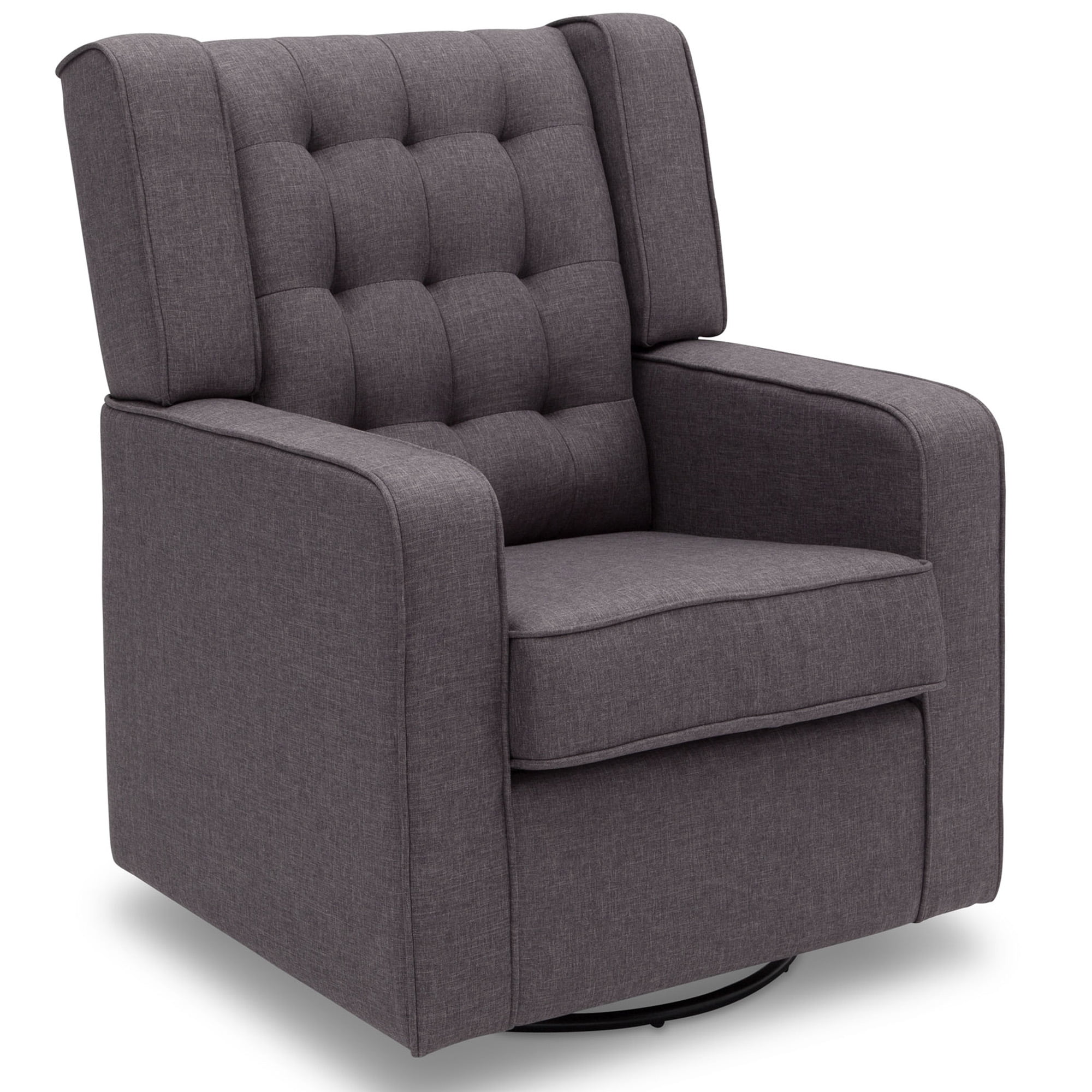 delta upholstered swivel glider chair