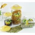 thumbnail image 4 of Reston Lloyd 11419 Acrylic Canister Set  Fresh Lemons, 4 of 9