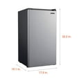 thumbnail image 2 of Magic Chef New 3.2-cu. ft. Mini Fridge in Stainless Steel, 2 of 6