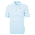 thumbnail image 2 of Men's Cutter & Buck  Powder Blue New York Giants Virtue Eco Pique Stripe Recycled Big & Tall Polo, 2 of 3