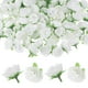 thumbnail image 1 of Uxcell 50 Paquete Cabezas de Rosas Artificiales 1.2'' Pequeñas Cabezas de Rosa de Seda Falsa para Decoraciones de Ramo de Boda Fiesta Blanco Puro, 1 of 7
