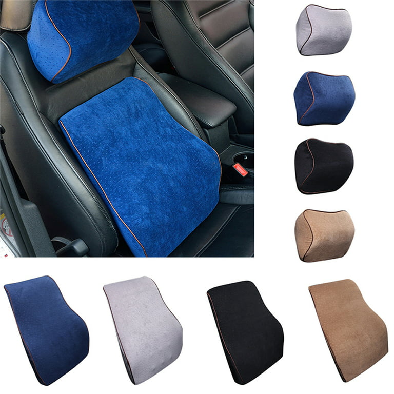 TKLoop Car Neck Support Pillow for Neck Pain Relief When Driving Headrest  Pillow for Car Seat with Soft Memory Foam Dark grey 