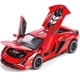 thumbnail image 1 of Coche de juguete Iyeam Lambo Sian Fkp3, modelo de coche fundido a presión con luces y sonido, coche de juguete extraíble para niños de 3, 4, 5, 6 años o más (rojo), 1 of 5