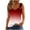 04 Red, variant on Summer Tank Top for Women Fashion Ombre Shirt Round Neck Sleeveless Blouse Tops with Ring Casual Summer Tank Shirts