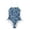 1 Blue, variant on Krdevn Square Neck One Piece Swimsuit Ditsy Floral Print Summer Beach UPF 50 Bathing Suit (Big Girls),17-18 Years