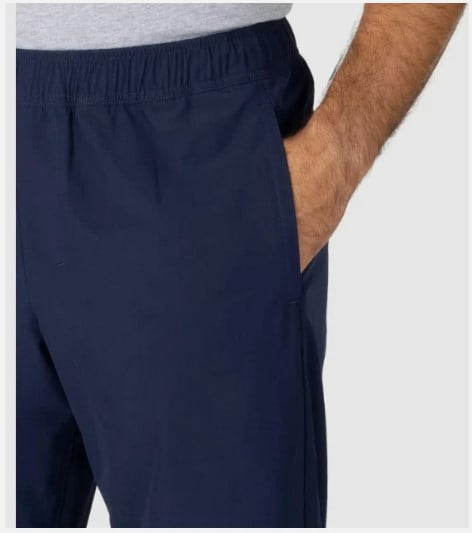 Soybu Men's Woven Jogger Pants, Blue, Size L