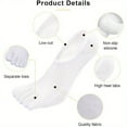thumbnail image 5 of 4 Pairs Cotton Toe Socks No Show Low Cut Five Finger Socks Athletic Running Socks for Men, 5 of 8