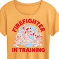 thumbnail image 3 of Disney - Firefighter Mickey & Friends - In Training - Women's Short Sleeve Graphic T-Shirt, 3 of 6