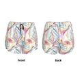 thumbnail image 5 of Lsque Abstract Marble Texture Printed Women's Running Shorts with Liner Pockets,Elastic Quick Dry Workout Athletic Gym Yoga Shorts,Womens High Waist Shorts-X-Large, 5 of 9