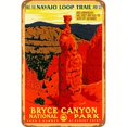 thumbnail image 2 of Placa Metal Vintage Canyon Pintura Hierro Rectangular Arte La Pared Decor20x30cm, 2 of 9