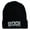 Navy, variant on Halloween Boo Sign Embroidered Cuff Beanie - White OSFM