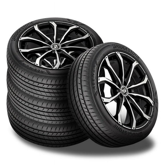 4 Bridgestone ALENZA 001 RFT 245/40R21 100Y High Performance Run Flat Tire 300AA BR007275 / 245/40/21 / 2454021
