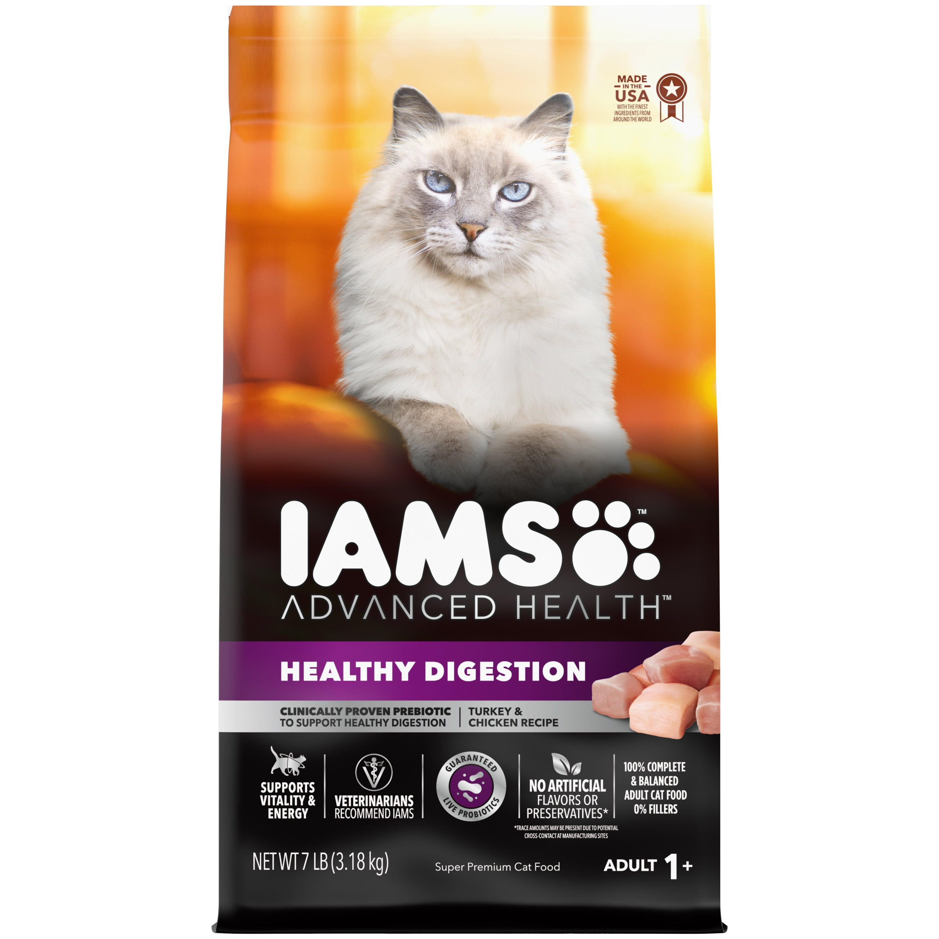 Iams Advanced Health Healthy Digestion Turkey Chicken Recipe Adult buy-hill-s-prescription-diet-t-d-dental-care-dry-cat-food-free-shipping