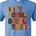 thumbnail image 3 of Inktastic Thanksgiving Gobble Time Turkey T-Shirt, 3 of 4