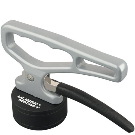 ULIBERMAGNET Heavy Duty Strong Magnetic Pickup Tool Magnetic Lifting with Quick Release Portable Material Collector with Ergonomic Handle for Iron Plate Tool Steel Laser Cutting