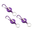 thumbnail image 3 of 3 Pcs Support de Moulinet Rétractable, Bouchon de Cordon en Nylon Portable, Porte-Clés de Moulinet Rétractable, Outil de Pêche à la Mouche, 3 of 7