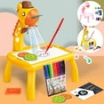 thumbnail image 1 of Projector Painting Set for 2+ Years Old Kids Trace and Draw Projector Toy with 24 Patterns Projector Sketcher Desk Battery Operated Parent-child Interactive Projection Drawing Board, 1 of 9