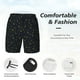 thumbnail image 3 of Fotbe Constellation Traje de Baño para Hombre – Shorts de Natación de Secado Rápido con Forro y Bolsillos-Small, 3 of 6