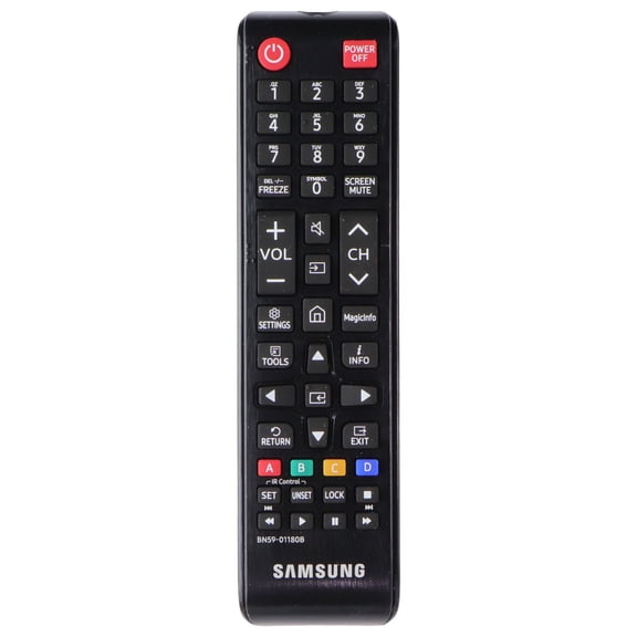 Pre-Owned Samsung Remote Control (BN59-01180B) for Select Samsung Displays/TVs - Black