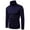 Navy, variant on QUINDOS Men's Shirts Men Fall And Winter Fashion Casual Solid Turtleneck Pullover Warm Bottoming Comfy Holiday T-shirt