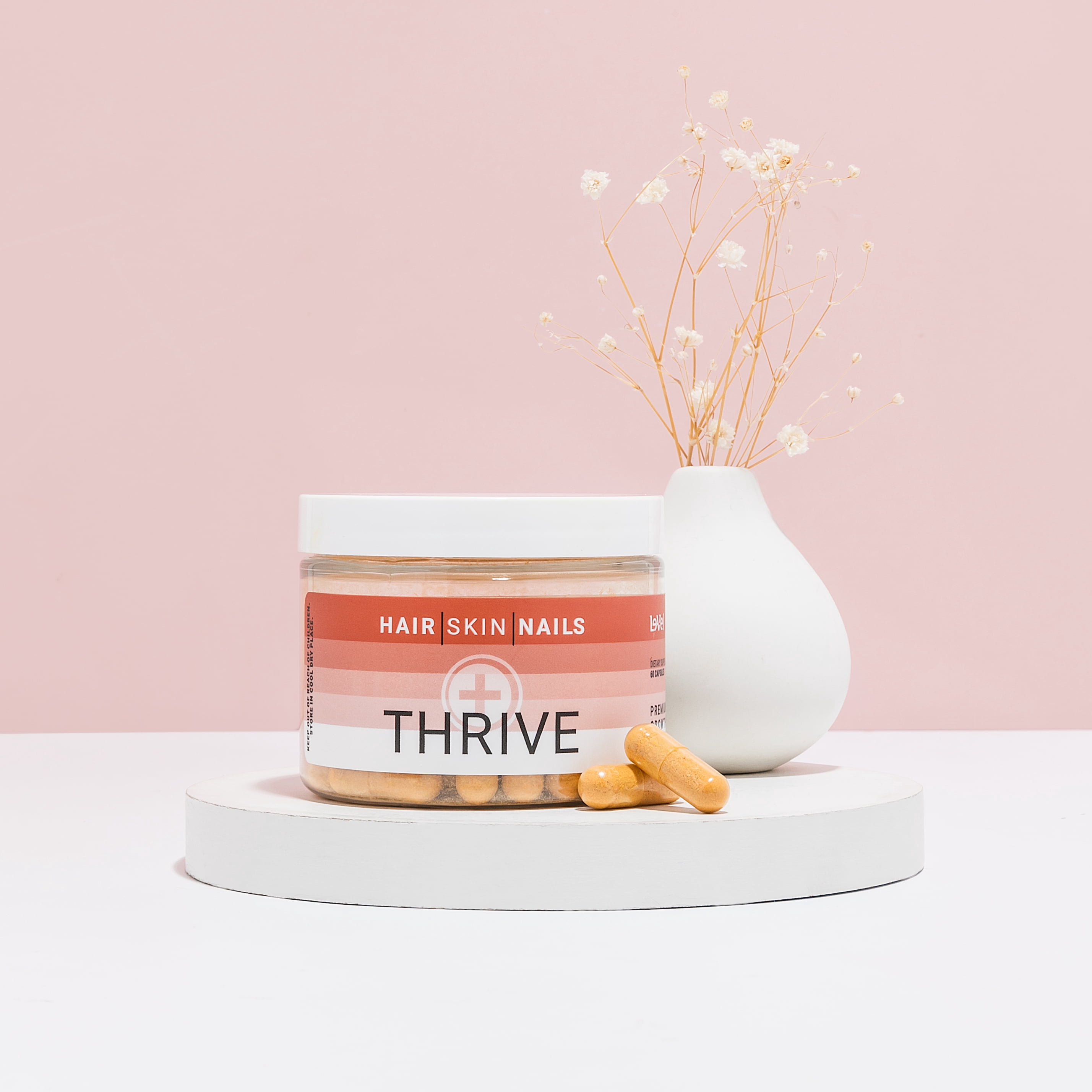 Collagen Supplement With Biotin Vitamin C Zinc Turmeric for Hair Skin Nails Joint Health Immune System 60 Capsules</new_title>