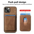 thumbnail image 2 of Case For Iphone16/16e/16 Plus/16 Pro/16 Pro Max, Magnetic Phone Solid Color Shell Protection Card Cover, 2 of 5