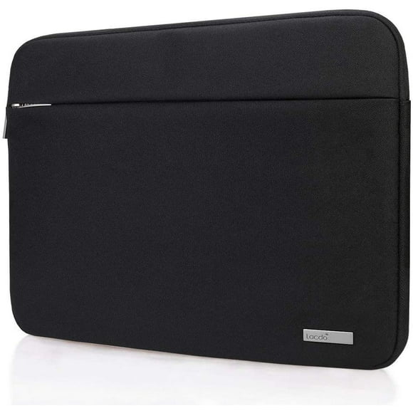 Lacdo 11 inch Chromebook Case Laptop Sleeve for Acer Samsung Dell Lenovo Chromebook C330 | 11.6" Macbook Air| HP Probook/Stream | ASUS VivoBook L203MA | Surface Pro X 7 6 Protective Computer Bag,Black