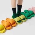thumbnail image 2 of Shower Slippers Nonslip EVA: Thick Quick Drying House Slippers Open Toe Slippers, 2 of 3