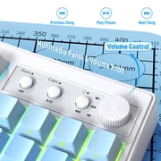 ZIYOU LANG K100 90% Wireless Gaming Keyboard, Tri-Mode Bluetooth/2.4GHz/USB-C, RGB Backlit, Number Pad, for PC/Mac, Blue Creamy